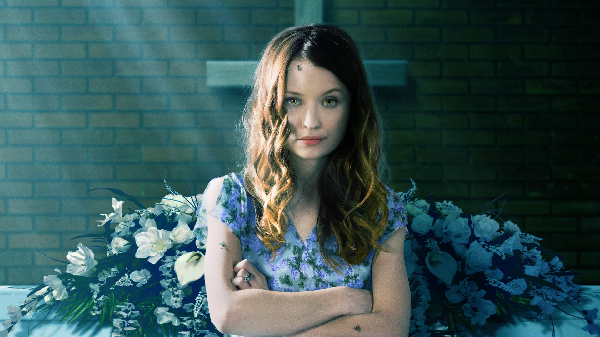 Download Emily Browning TV Show American Gods HD Wallpaper