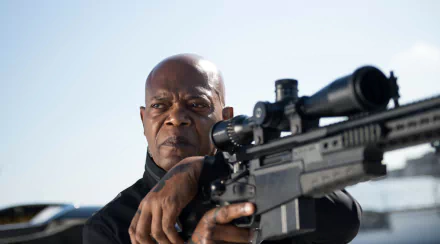 Samuel L. Jackson movie The Hitman's Bodyguard HD Desktop Wallpaper | Background Image