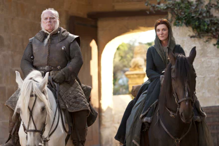 Rodrik Cassel Michelle Fairley Catelyn Stark TV Show Game Of Thrones HD Desktop Wallpaper | Background Image