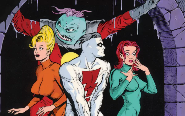 Comic Madman HD Desktop Wallpaper | Background Image