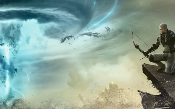 tornado video game Metal Gear Survive HD Desktop Wallpaper | Background Image