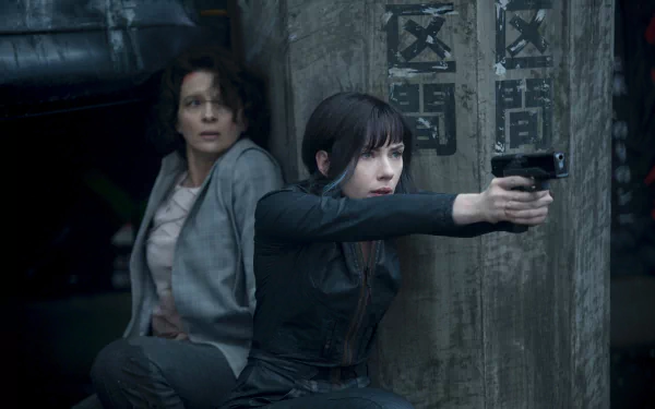 Scarlett Johansson movie Ghost in the Shell (2017) HD Desktop Wallpaper | Background Image