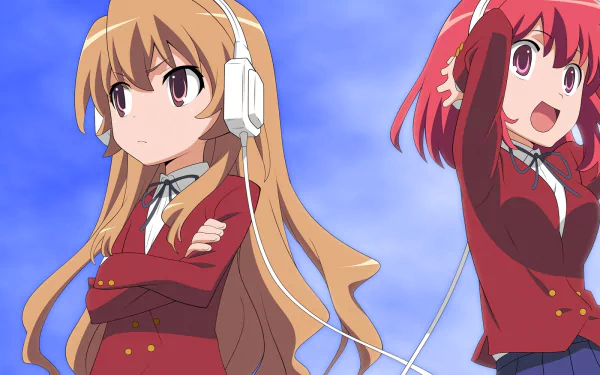 Minori Kushieda Taiga Aisaka Anime Toradora! HD Desktop Wallpaper | Background Image