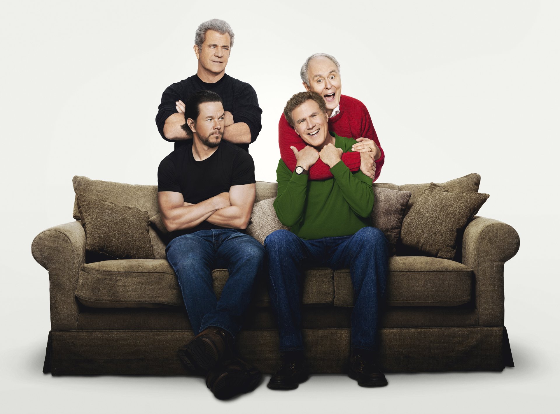 Download John Lithgow Mark Wahlberg Mel Gibson Will Ferrell Movie Daddy's Home 2  4k Ultra HD Wallpaper