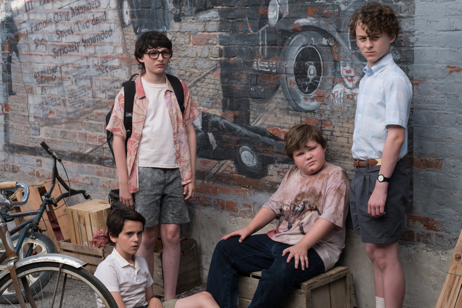 Download Wyatt Oleff Jeremy Ray Taylor Finn Wolfhard Jack Dylan Grazer Movie It (2017) 4k Ultra HD Wallpaper