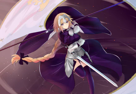 Ruler (Fate/Grand Order) Anime Fate/Grand Order HD Desktop Wallpaper | Background Image