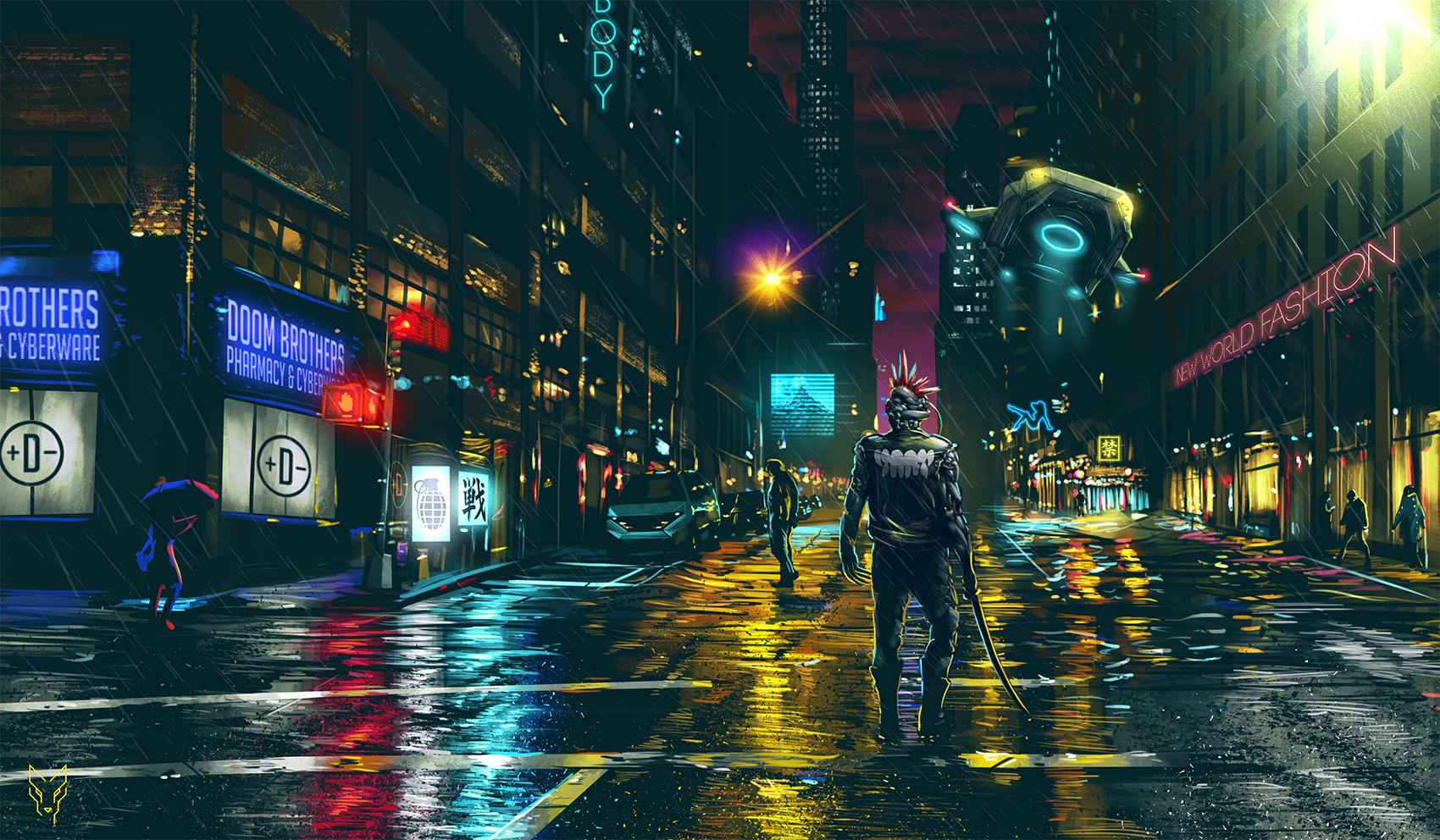 Cyberpunk dystopia as Live Wallpaper 🔥 - free download