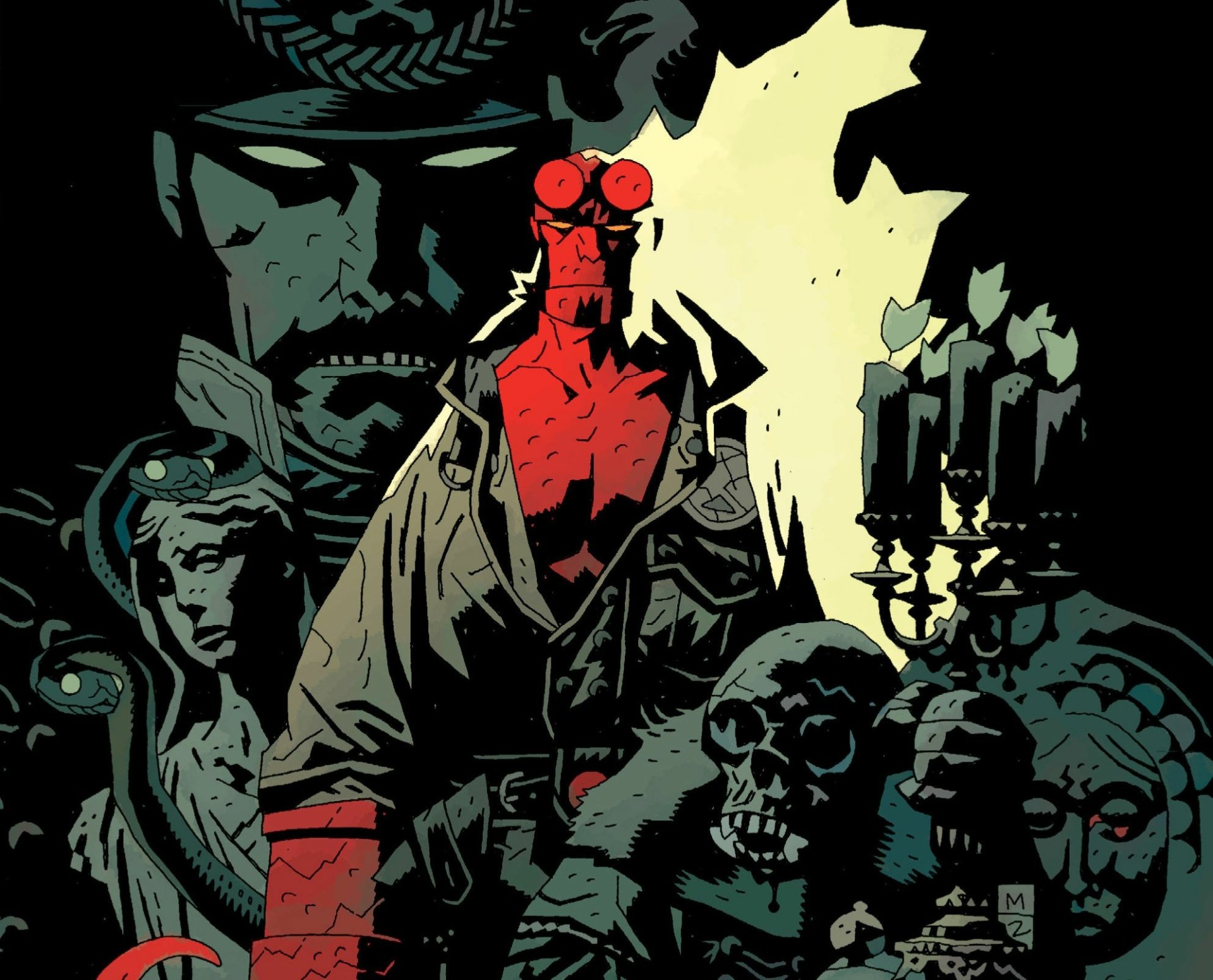 Download Dark Horse Comics Comic Hellboy HD Wallpaper