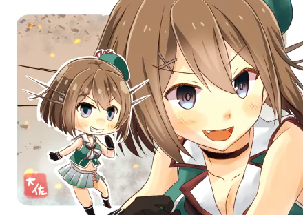 Maya (Kancolle) Anime Kantai Collection HD Desktop Wallpaper | Background Image