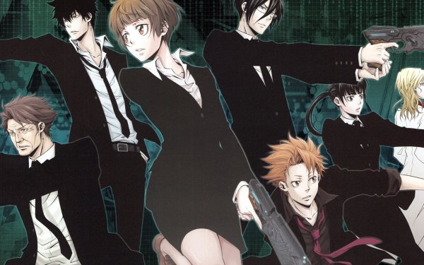 Anime Psycho-Pass Shinya Kogami Akane Tsunemori Nobuchika Ginoza HD Wallpaper | Background Image