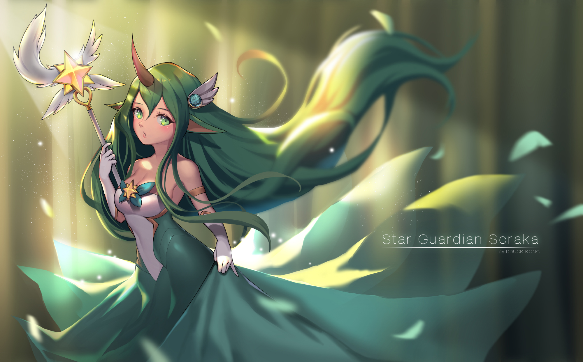 League of Legends: Star Guardian Soraka Live Wallpaper [1920 x 1080]