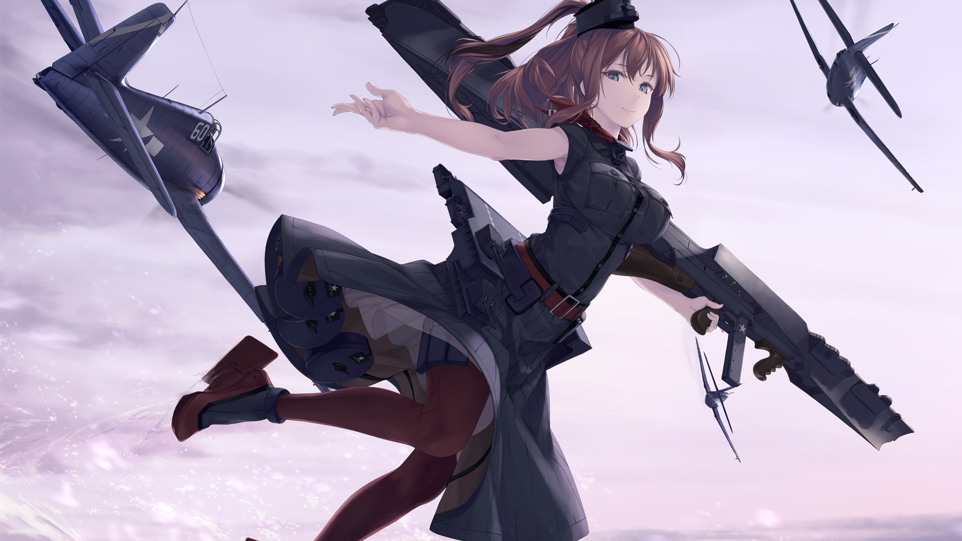 Download Saratoga (Kancolle) Anime Kantai Collection HD Wallpaper