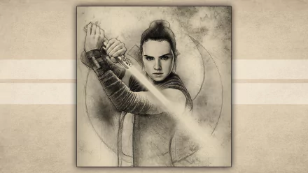  Rey: 4-Day Adult badge by Paul Shipper (edited by Michael White)