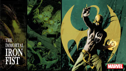 Comic Iron Fist HD Desktop Wallpaper | Background Image
