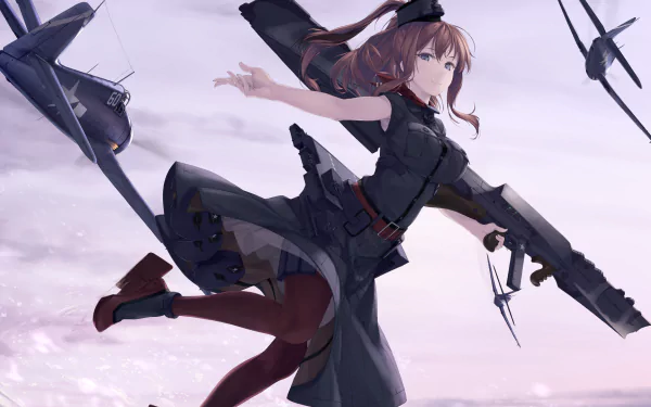 Saratoga (Kancolle) Anime Kantai Collection HD Desktop Wallpaper | Background Image