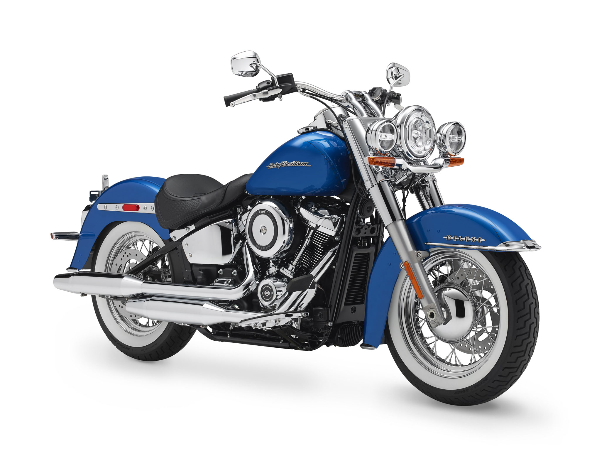 Vehicles Harley-Davidson Softail Deluxe HD Wallpaper | Background Image