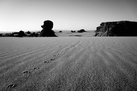  Tassili n'Ajjer - Black &amp; White