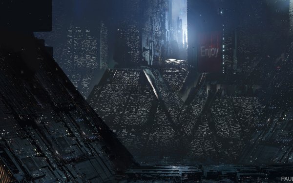 Movie Blade Runner 2049 City Building Skyscraper Futuristic HD Wallpaper | Background Image