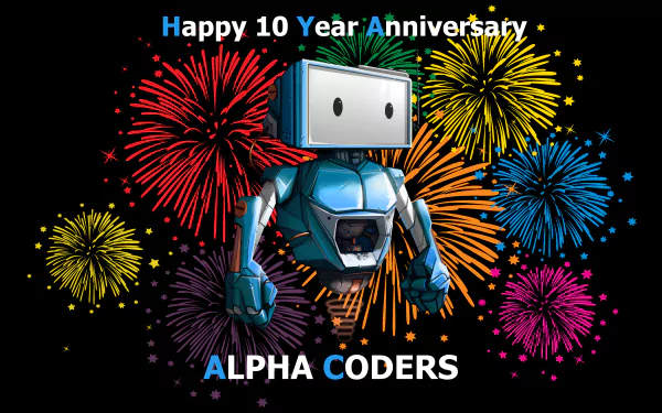 celebration artistic Alpha Coders HD Desktop Wallpaper | Background Image