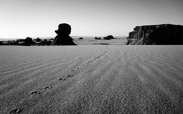  Tassili n'Ajjer - Black &amp; White