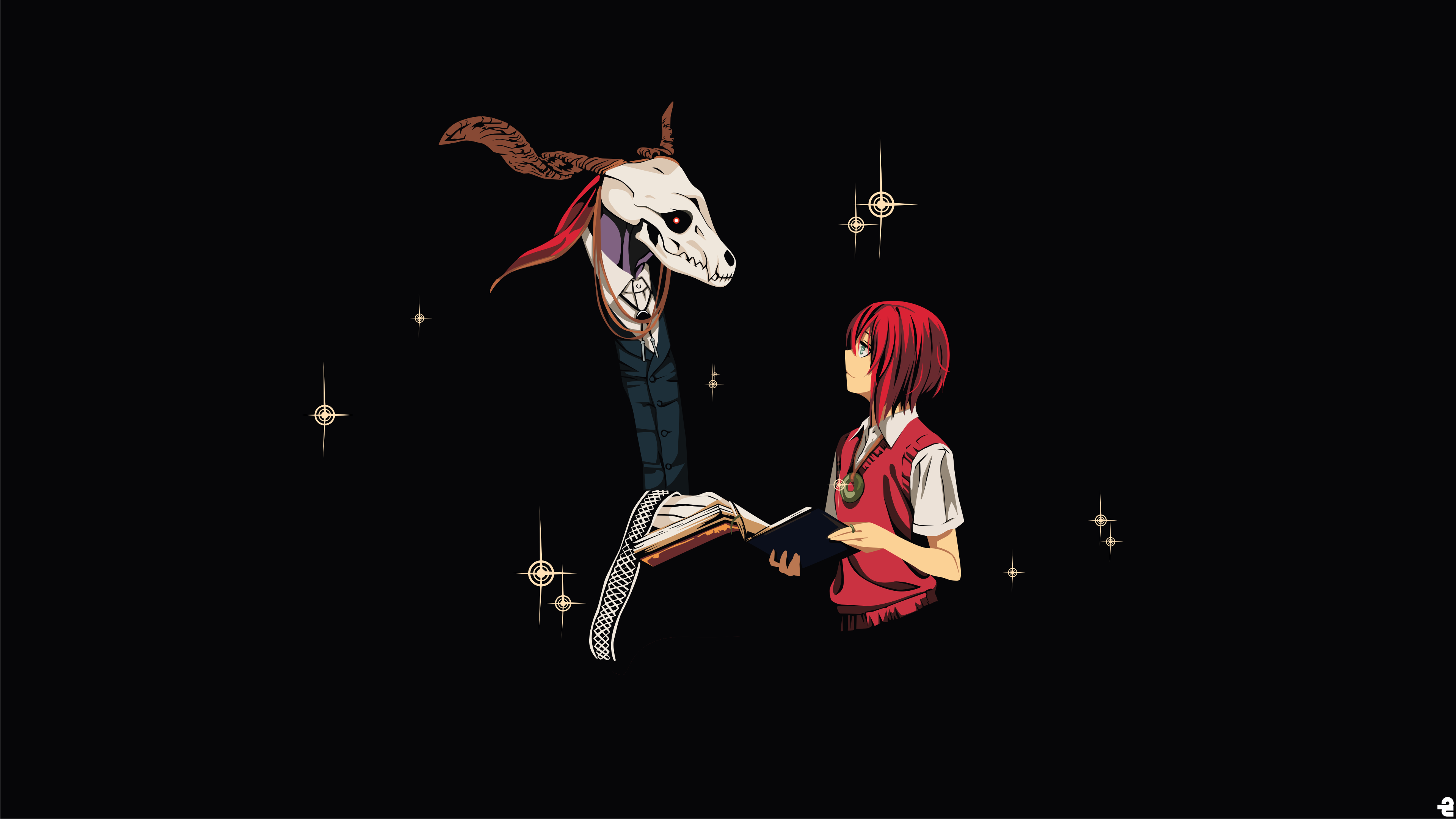 Anime The Ancient Magus' Bride 4k Ultra HD Wallpaper by noerulb