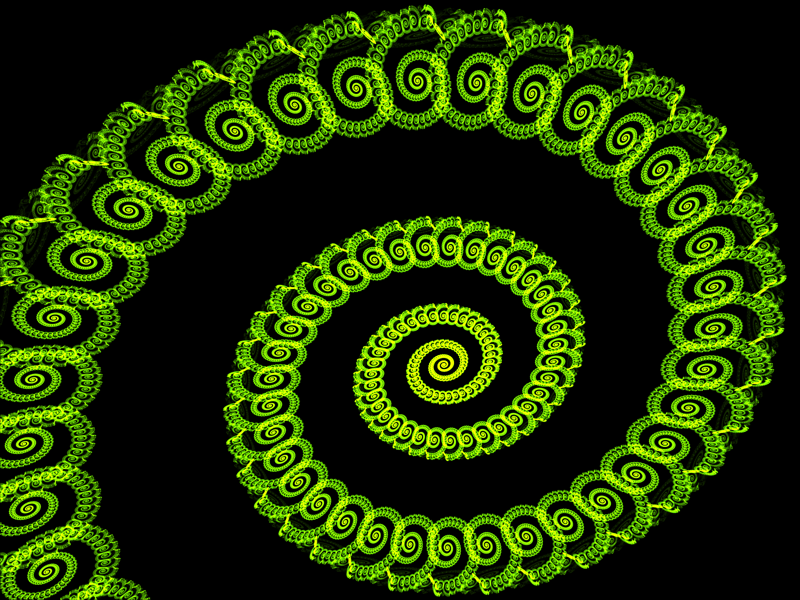 Green Spiral by CG-Kuba