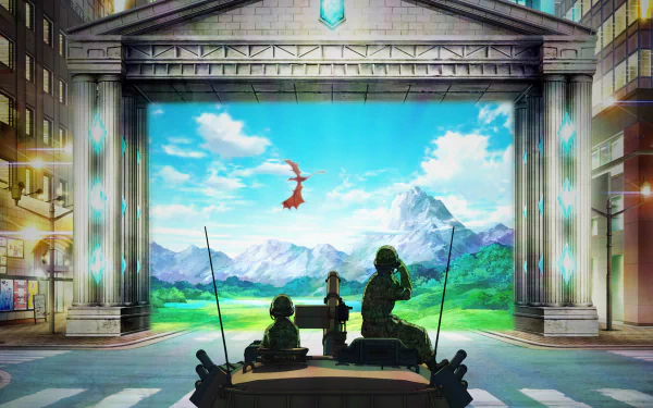 Anime Gate (2015) HD Desktop Wallpaper | Background Image
