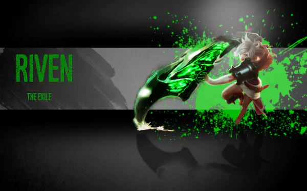 Riven Effect Wallpaper Green