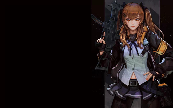 UMP9 (Girls Frontline) video game Girls Frontline HD Desktop Wallpaper | Background Image