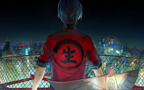 Anime Original Night City HD Wallpaper | Background Image
