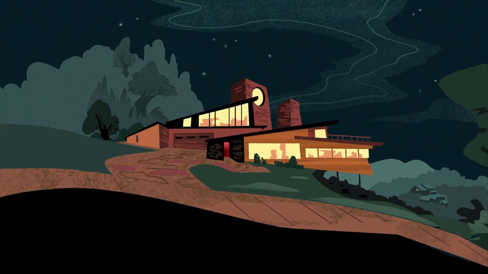 Kim Possible's Living Room House