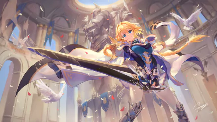 video game Kaku-San-Sei Million Arthur HD Desktop Wallpaper | Background Image