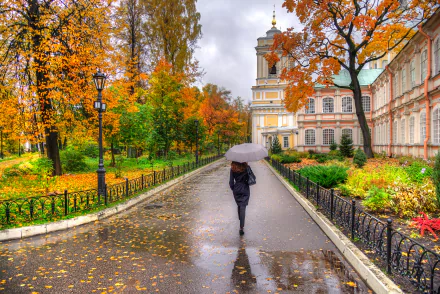  Autumn Walk by Ed Gordeev