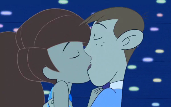  Kim and Ron Kissing at prom night