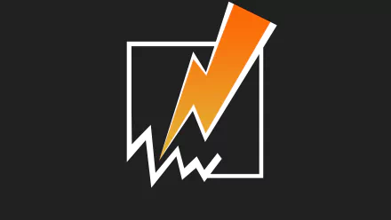 Minimalist 8K Ultra HD PC wallpaper featuring Bandit icon from Tom Clancy's Rainbow Six: Siege in a sleek, geometric design on a dark background.