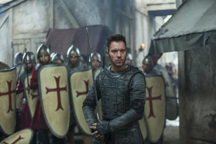 Heahmund (Vikings) Jonathan Rhys Meyers TV Show Vikings (2013) HD Desktop Wallpaper | Background Image