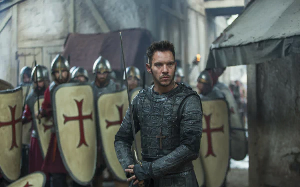 Heahmund (Vikings) Jonathan Rhys Meyers TV Show Vikings (2013) HD Desktop Wallpaper | Background Image