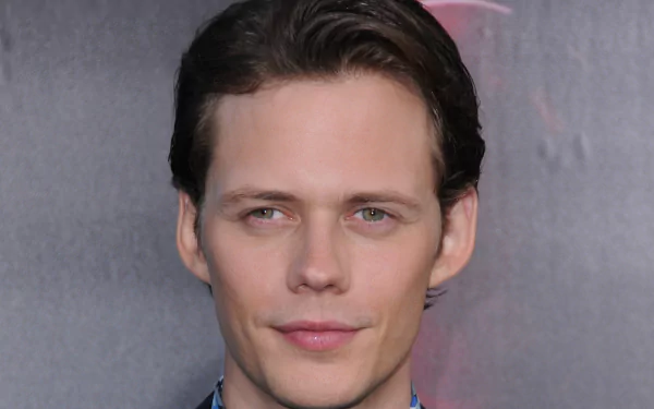 smile face Swedish actor Celebrity Bill Skarsgård HD Desktop Wallpaper | Background Image
