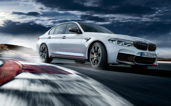 sedan white car car BMW vehicle BMW M5 HD Desktop Wallpaper | Background Image