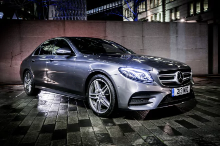 silver car car Mercedes-Benz vehicle Mercedes-Benz E-Class HD Desktop Wallpaper | Background Image