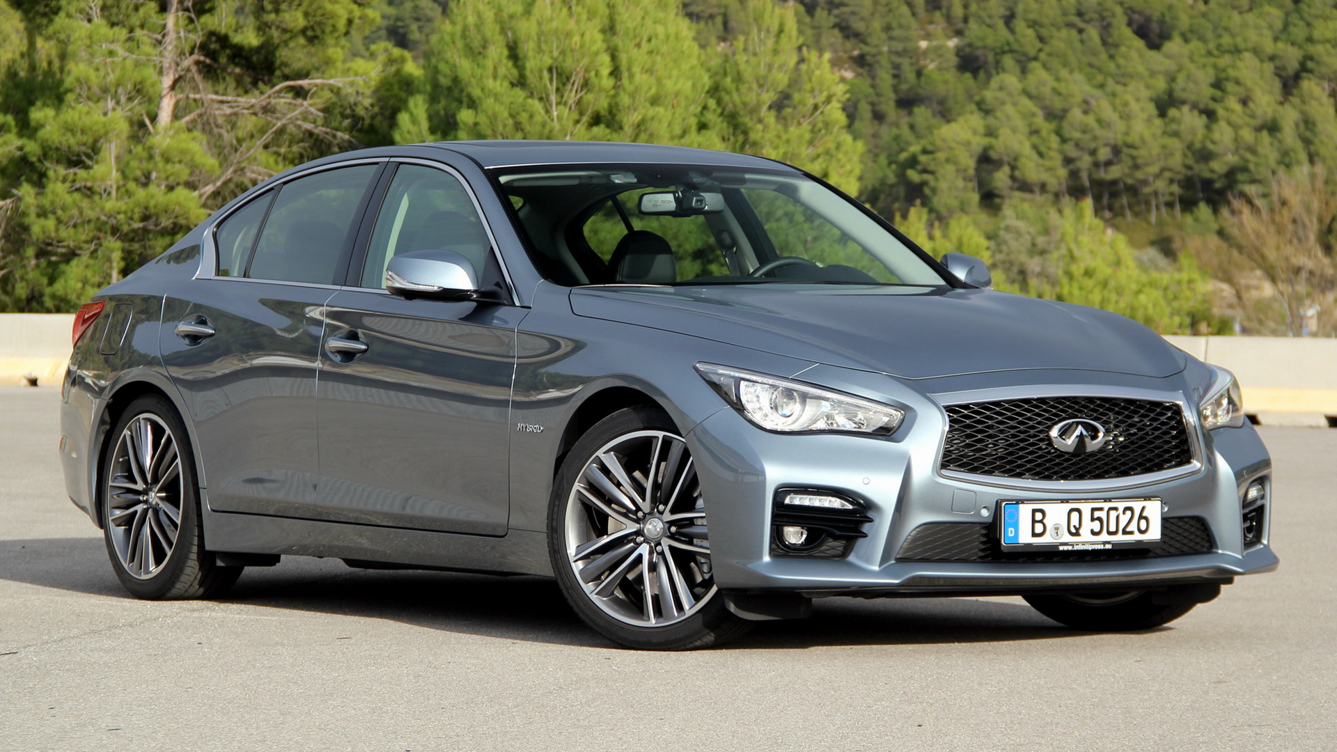 2014 Infiniti Q50 Sport Hybrid HD Wallpaper | Background Image