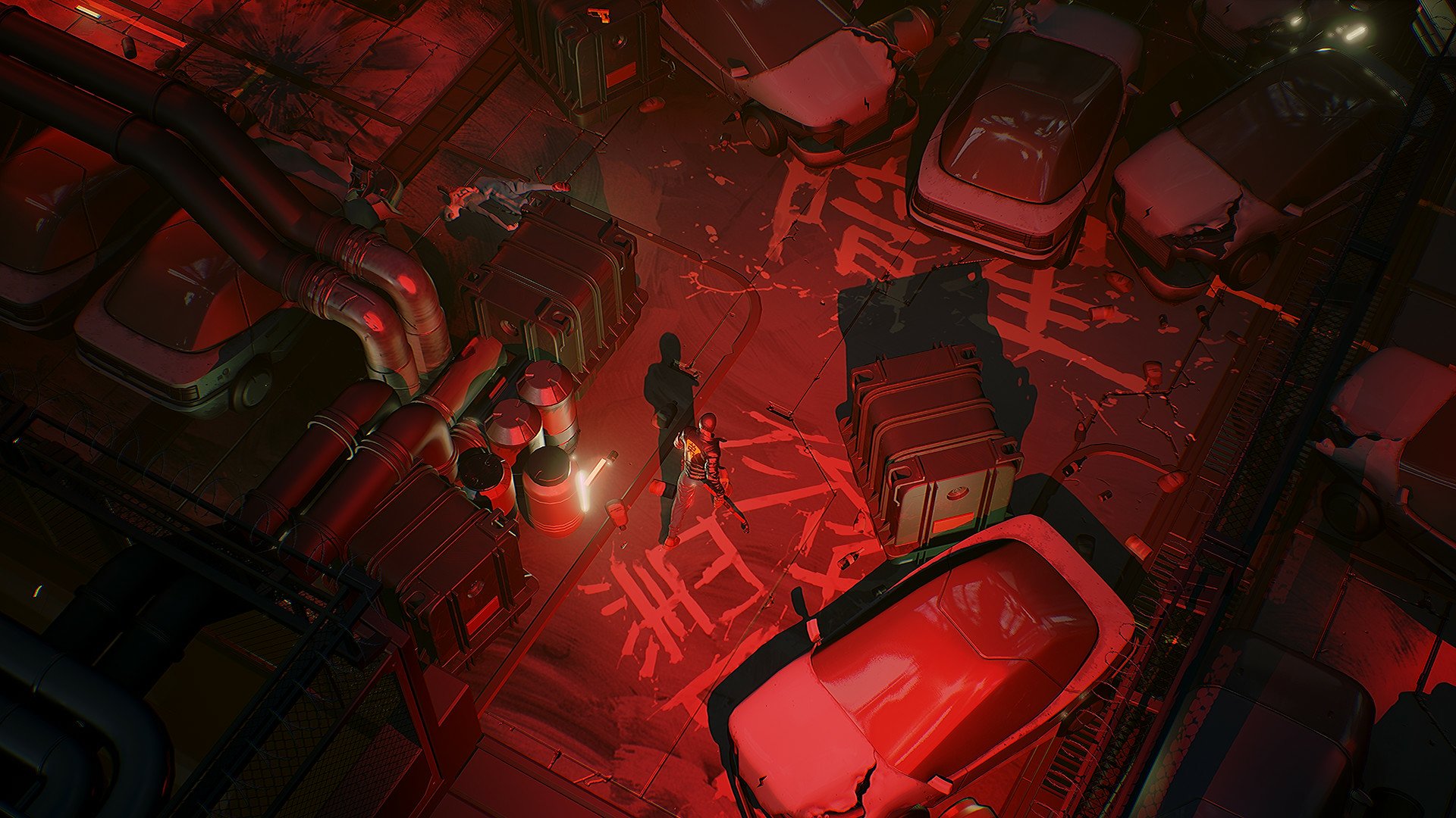 Ruiner Game HD Wallpaper   Cyberpunk Action Scene