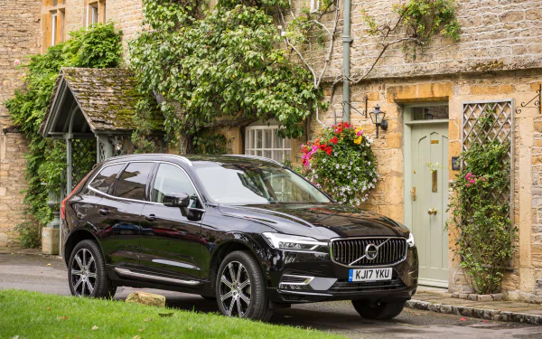 black car SUV car Volvo vehicle Volvo XC60 HD Desktop Wallpaper | Background Image