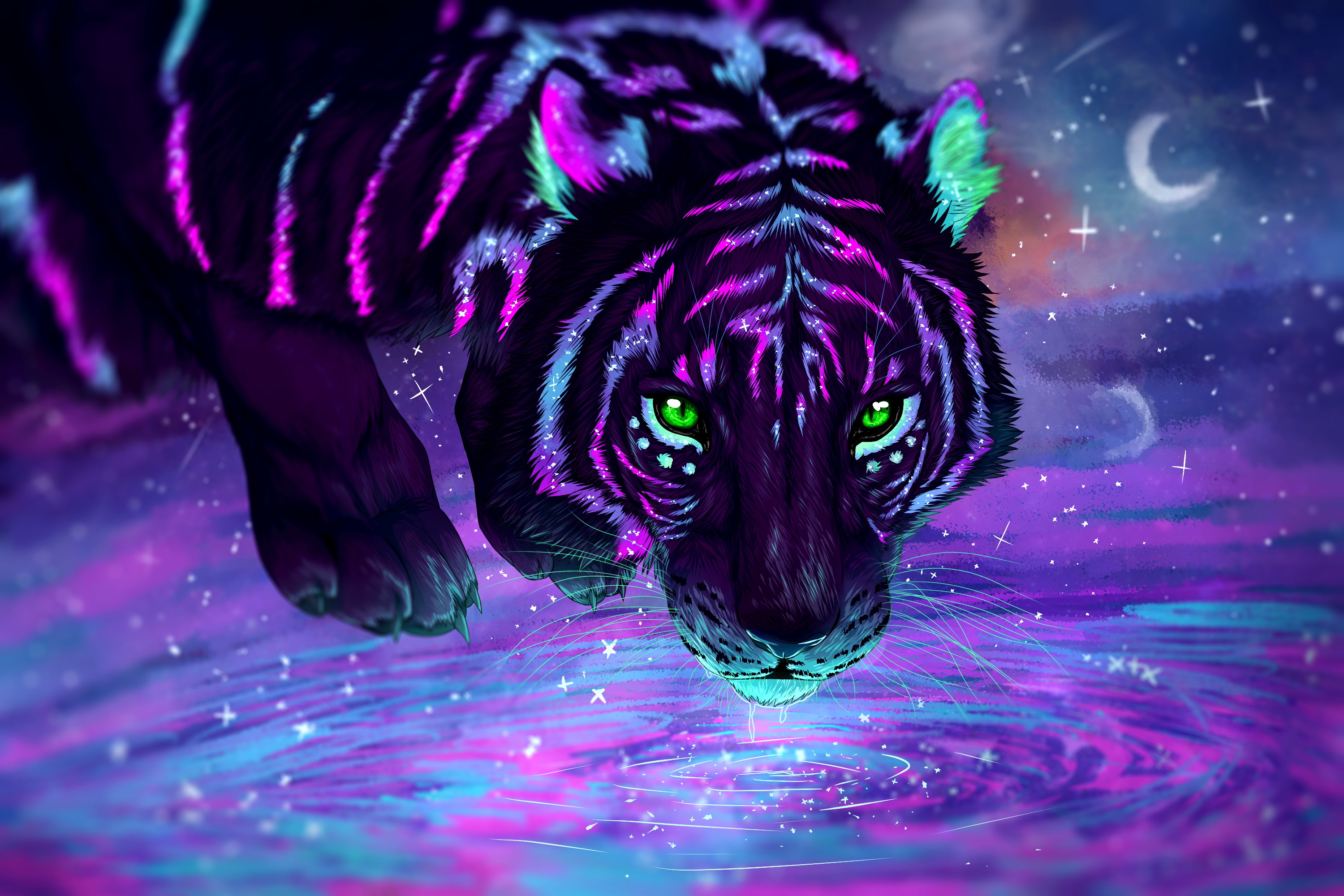 Tiger Wallpaper  Tiger wallpaper, Desktop wallpapers backgrounds, Desktop  wallpaper