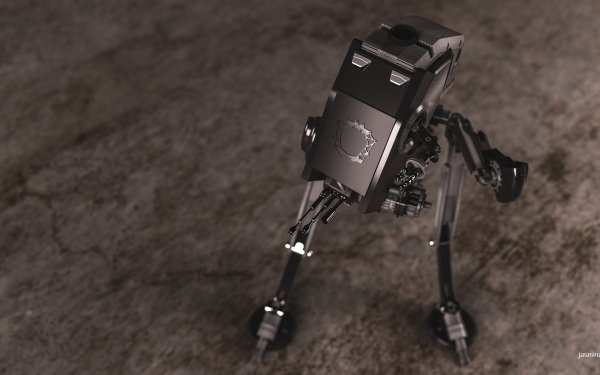 Sci Fi Star Wars AT-ST 3D CGI Machine Robot HD Wallpaper | Background Image