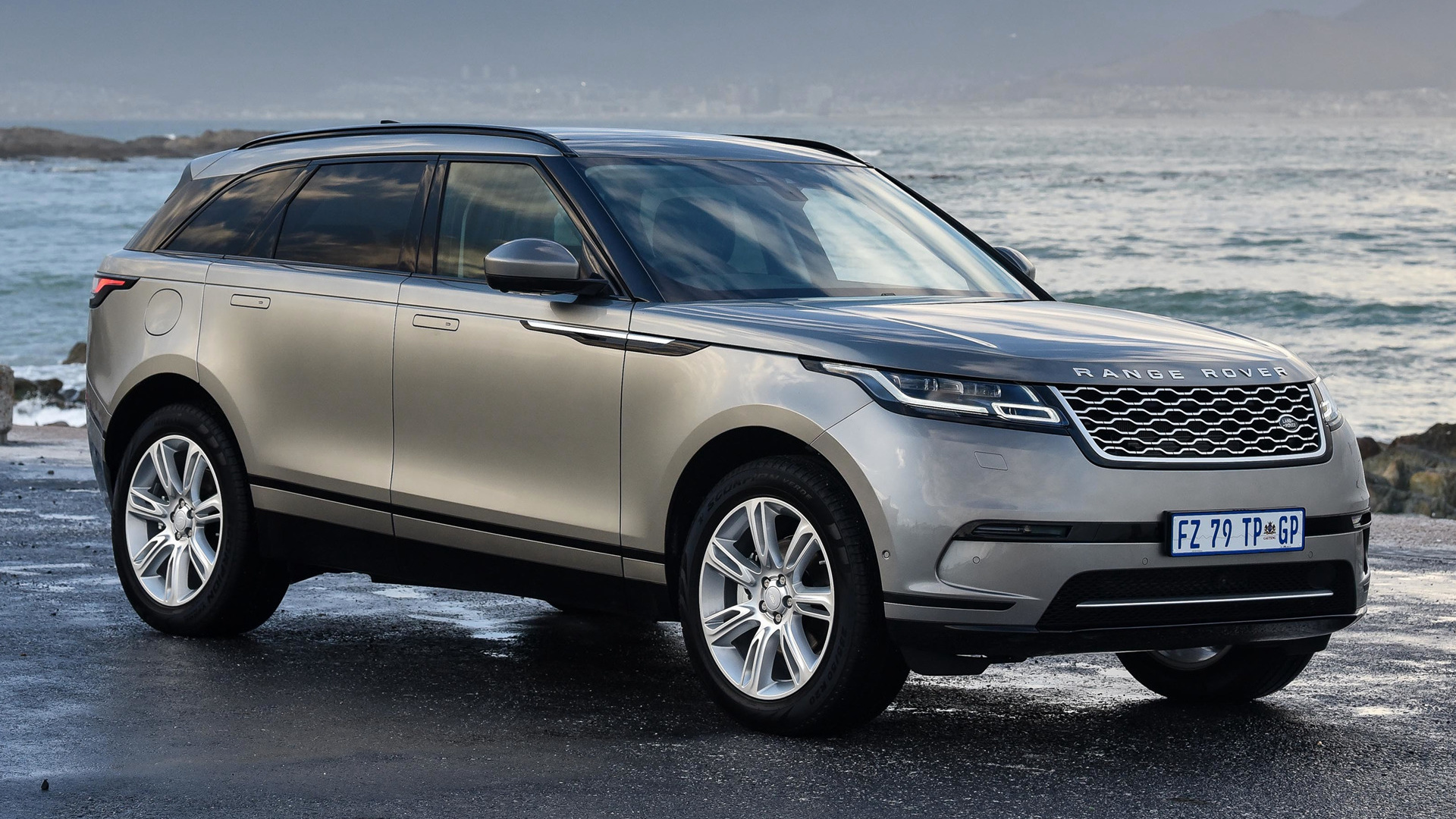 Download Car Silver Car SUV Crossover Car Vehicle Range Rover Velar HD ...