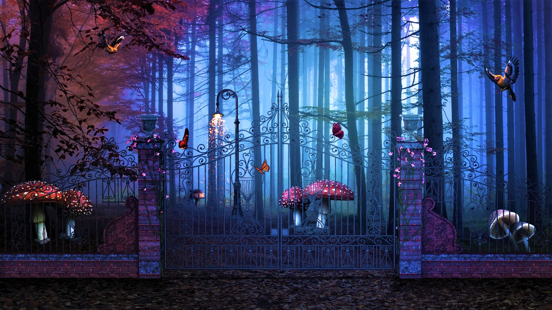 Artistic Gate HD Wallpaper | Background Image