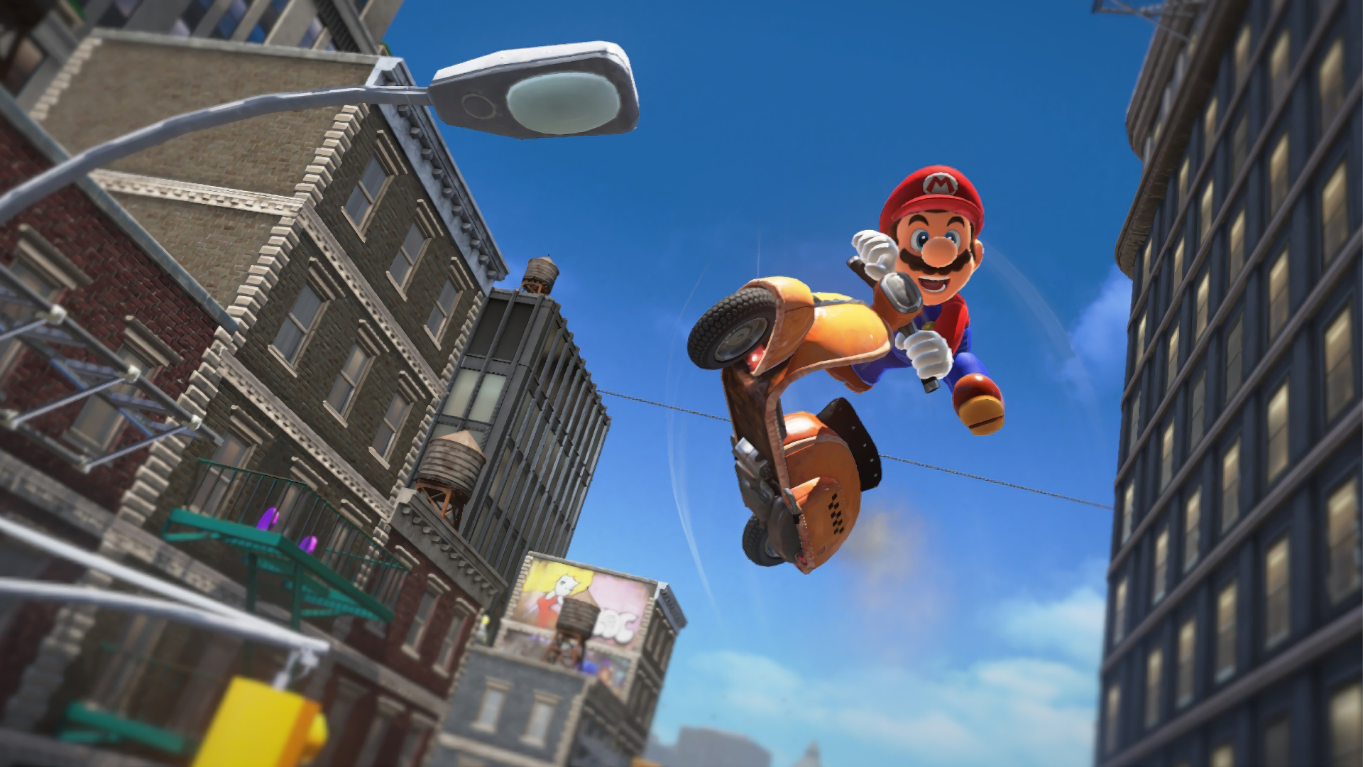 Super Mario Odyssey New Donk City Wallpaper