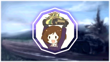 Anime Girls und Panzer HD Desktop Wallpaper | Background Image