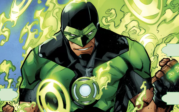 Simon Baz DC Comics Justice League Comic Green Lantern HD Desktop Wallpaper | Background Image